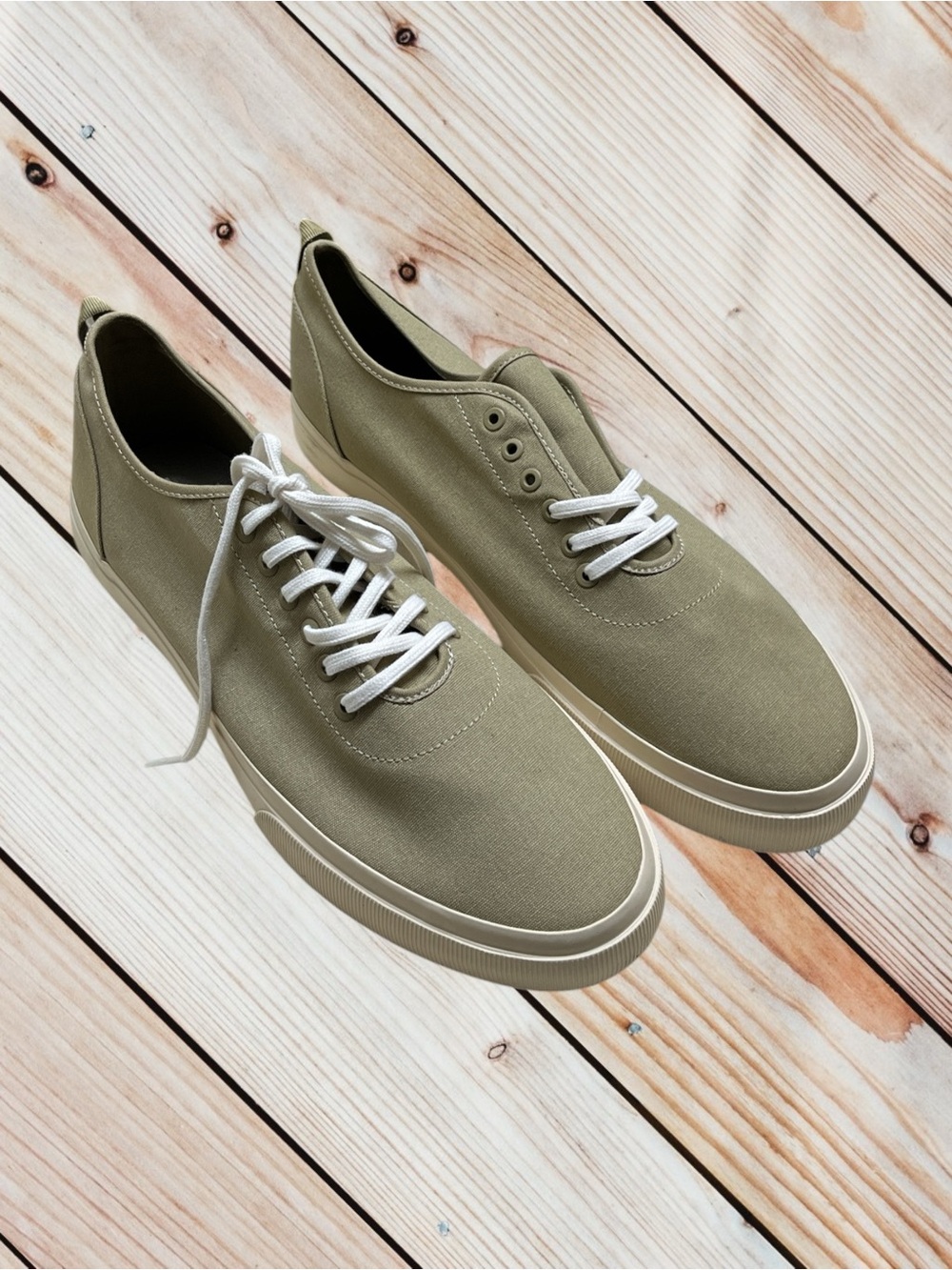 NIB Everlane The Forever Canvas Sneaker in Sycamore